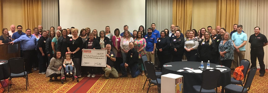 2017 MDA Shamrocks Check Presentation - Quik Mart 2017-check-presentation
