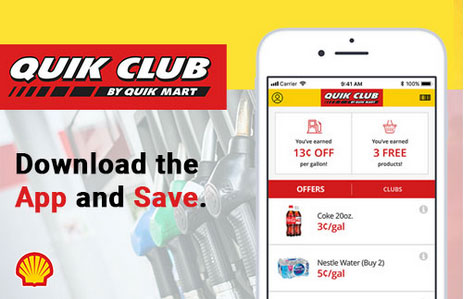 Quick Mart Quick Club App quik club mobile app
